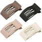 4PCS Flat Hair Clips Large Rectangle No-Slip Claw Clips For Women