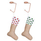 2 Pack 30mm Metal Straight Hooks for Christmas Stockings and Bags