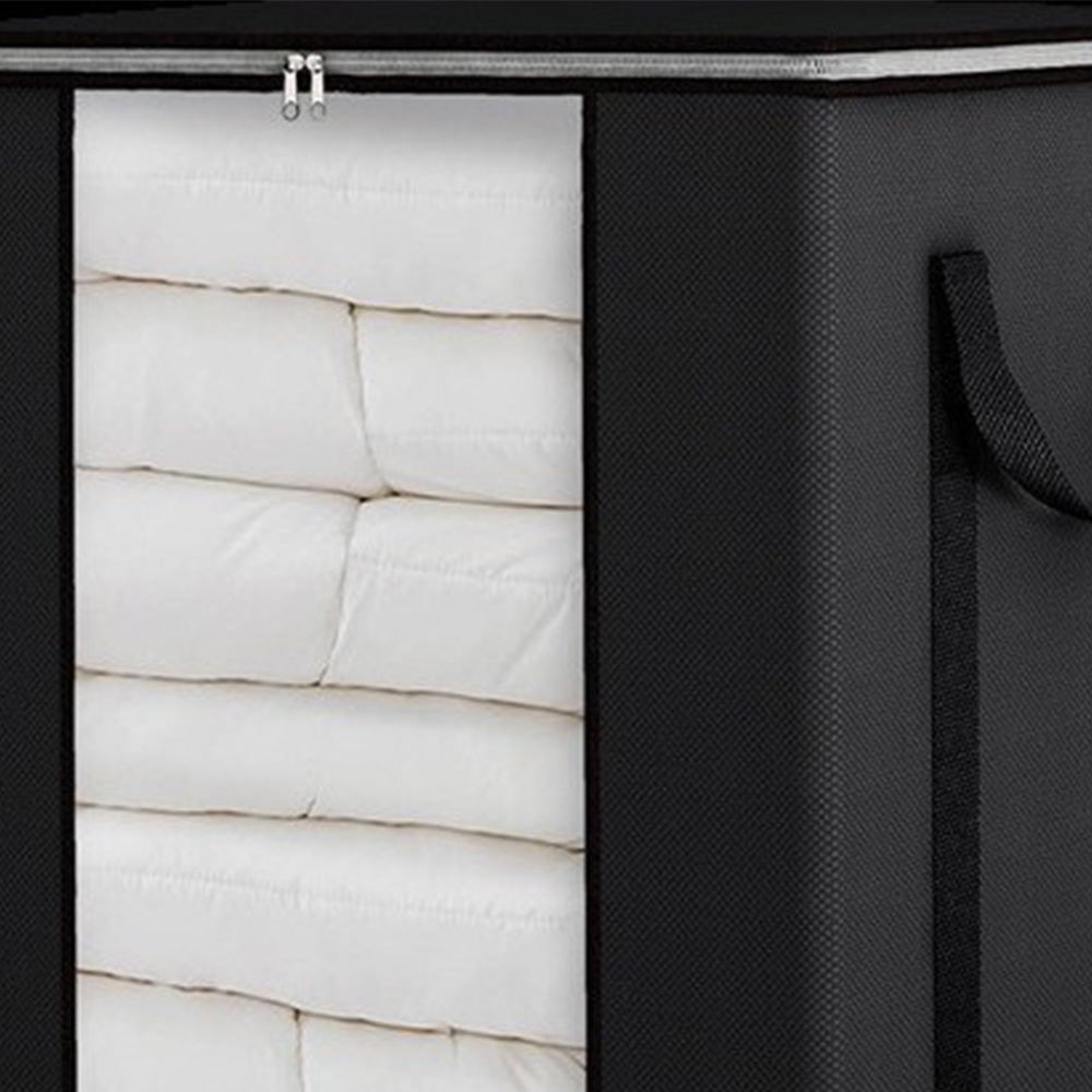 120L Extra Large Storage Bag Blanket Clothes Organizer Foldable Moving Tote