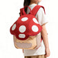 Kids Cute Mushroom Backpack for Girls Boys