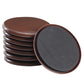 8 Piece Furniture Sliders Reusable Pads for Hardwood Floors and Carpet