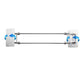 2Pcs Extendable RV Shower Corner Storage Bar