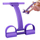 8 Tube Pedal Resistance Band with Handle Detachable Adjustable for Full Body Shaping