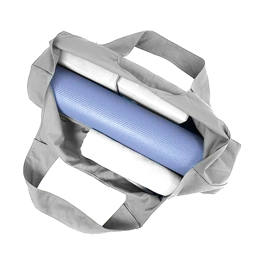 Large Yoga Mat Bag with a Side Pocket