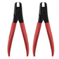 2Pcs 9x5.3CM Iron Extra Large Toe Nail Clippers Wide Jaw Opening Cutter for Manicure