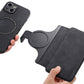 Magnetic Wallet Case for iPhone 17Series RFID Blocking Card Holder Phone Stand