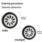 8Pcs Silicone Suitcases Wheel Protection Cover Luggage Accessories