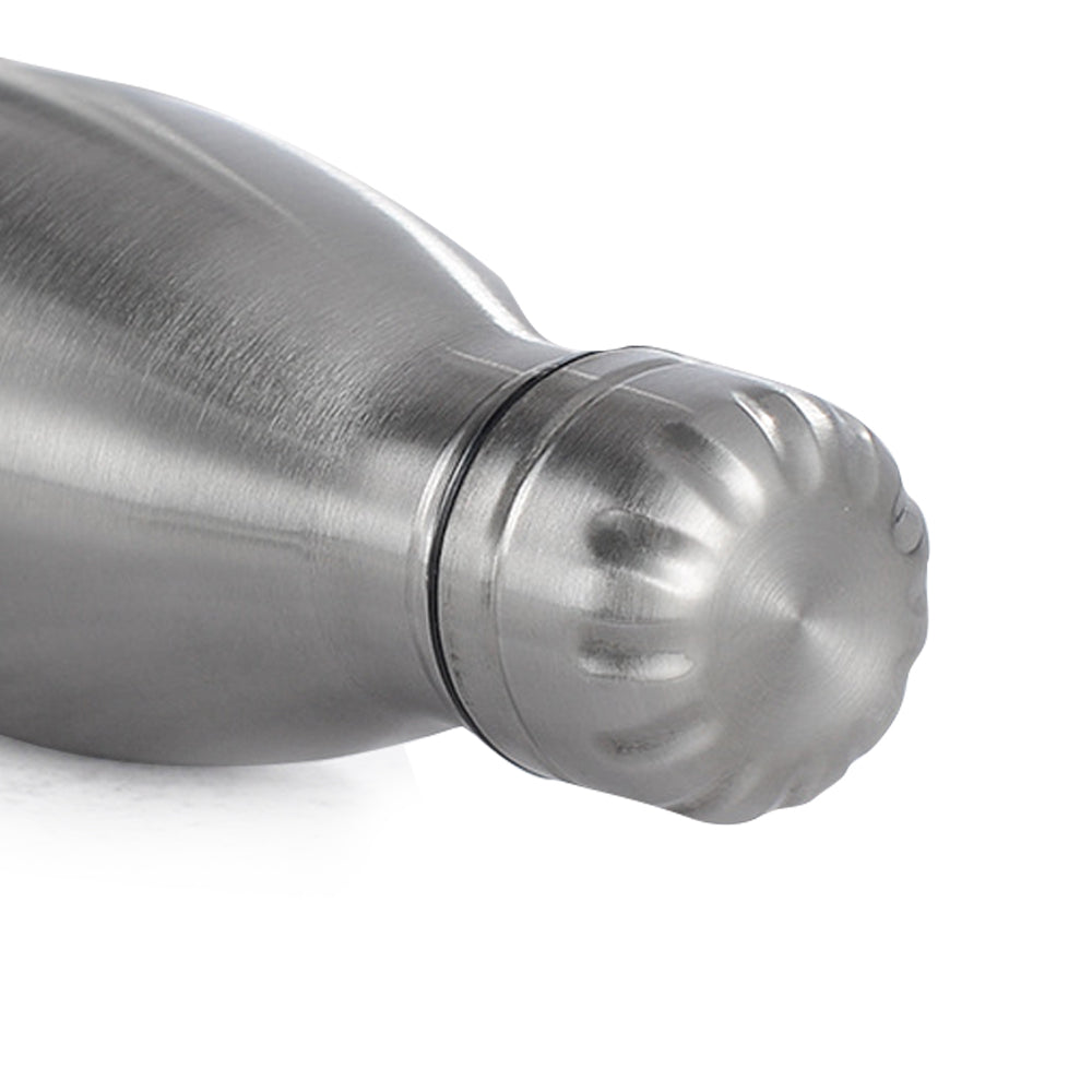 Stainless Steel Single Layer Water Bottle Sports Drink Cup