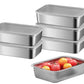 5Pcs Stainless Steel Food Storage Containers with Lids for Picnic Travel