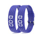 2Pcs Vibrating Alarm Wristband Silent Wrist Watch for Deep Sleepers with Sleep Monitor