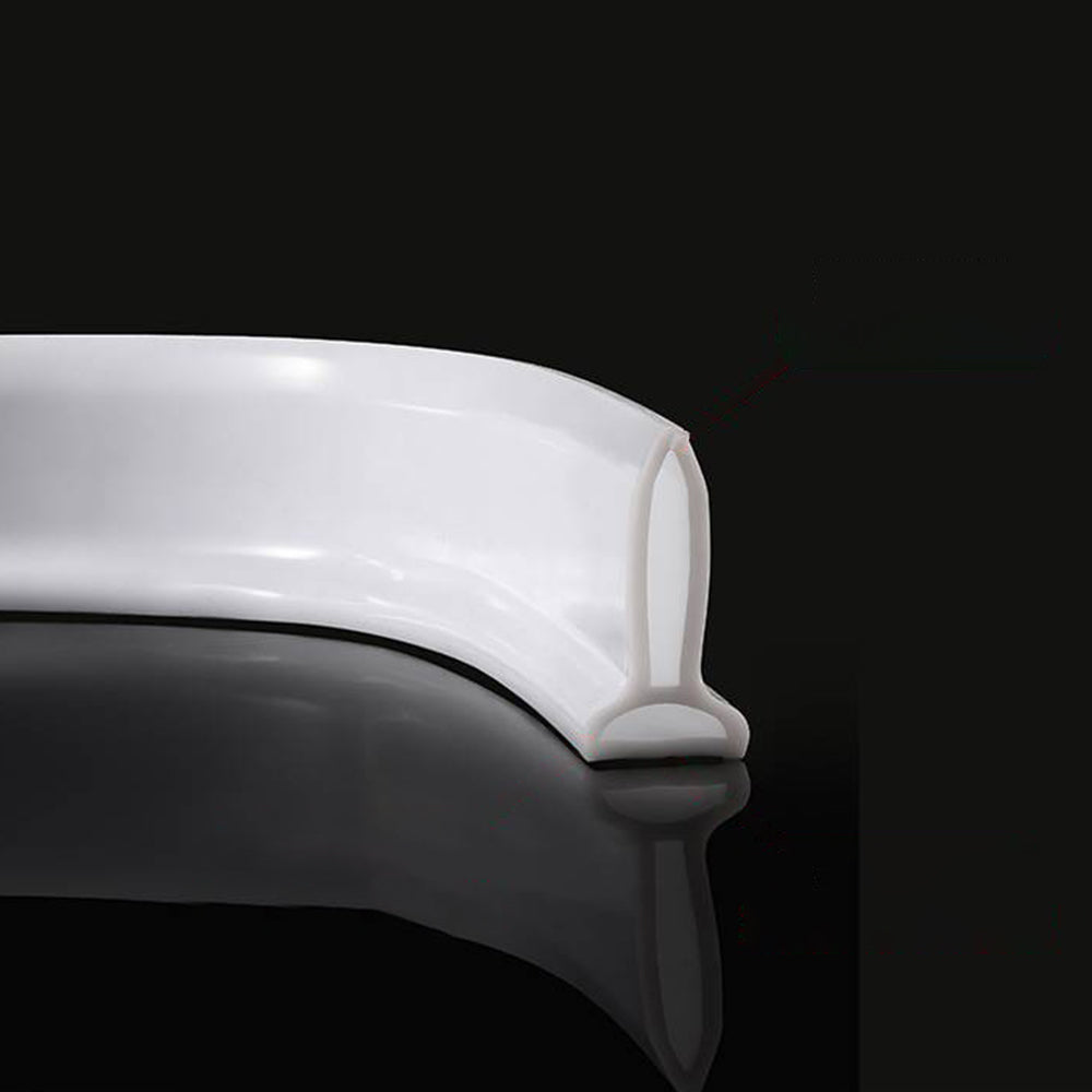 Bathroom Rubber Water Stopper Strip Shower Dam Dry and Wet Separation Barrier