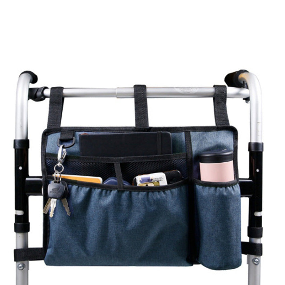 Premium Walker Storage Bag with Multiple Pockets