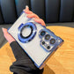 Thin Shockproof Stand Case Compatible with Samsung Galaxy S26 Ultra with Lens Cover