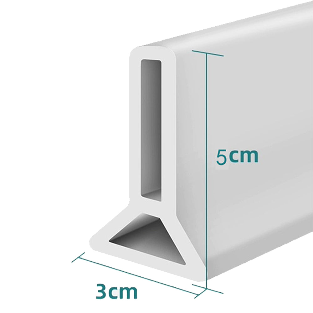 Shower Threshold Water Dam Flexible Self Adhesive Water Containment