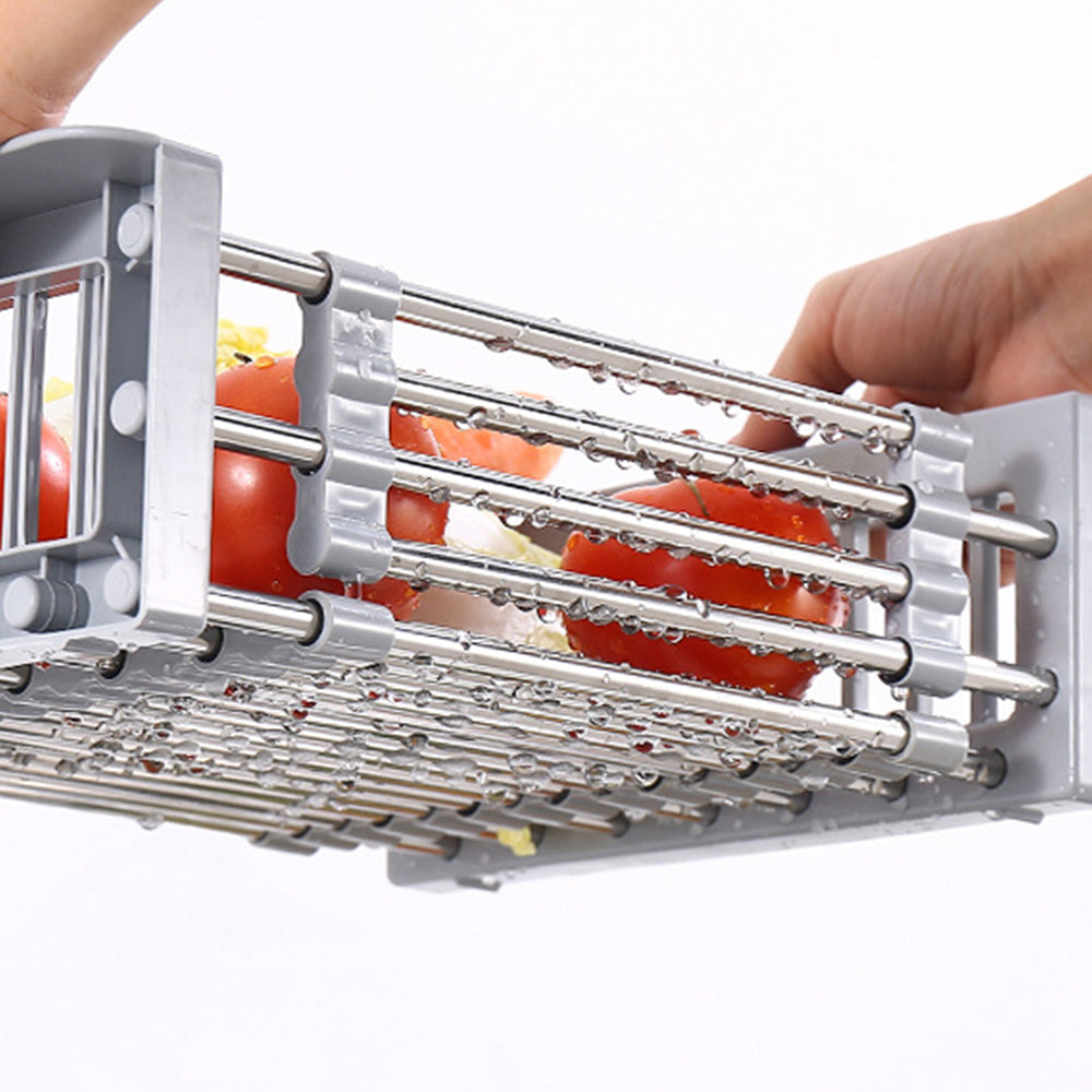 Extendable Stainless Steel Sink Dish Drying Rack