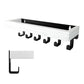 Wall Key Holder with Shelf Wooden Key Rack for Entryway Home