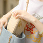 Small Makeup Bag Travel Case with Mirror and Adjustable Light
