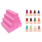 10Pcs 150 Grit Nail Buffer Blocks for Acrylic and Gel Nails