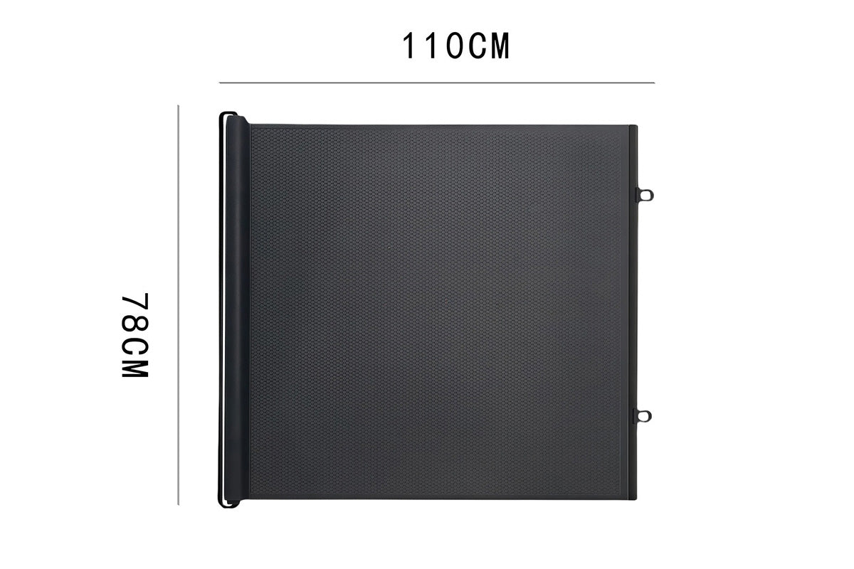 No Drill Retractable Pet Gate Barrier for Dogs and Cats Indoor Outdoor Use