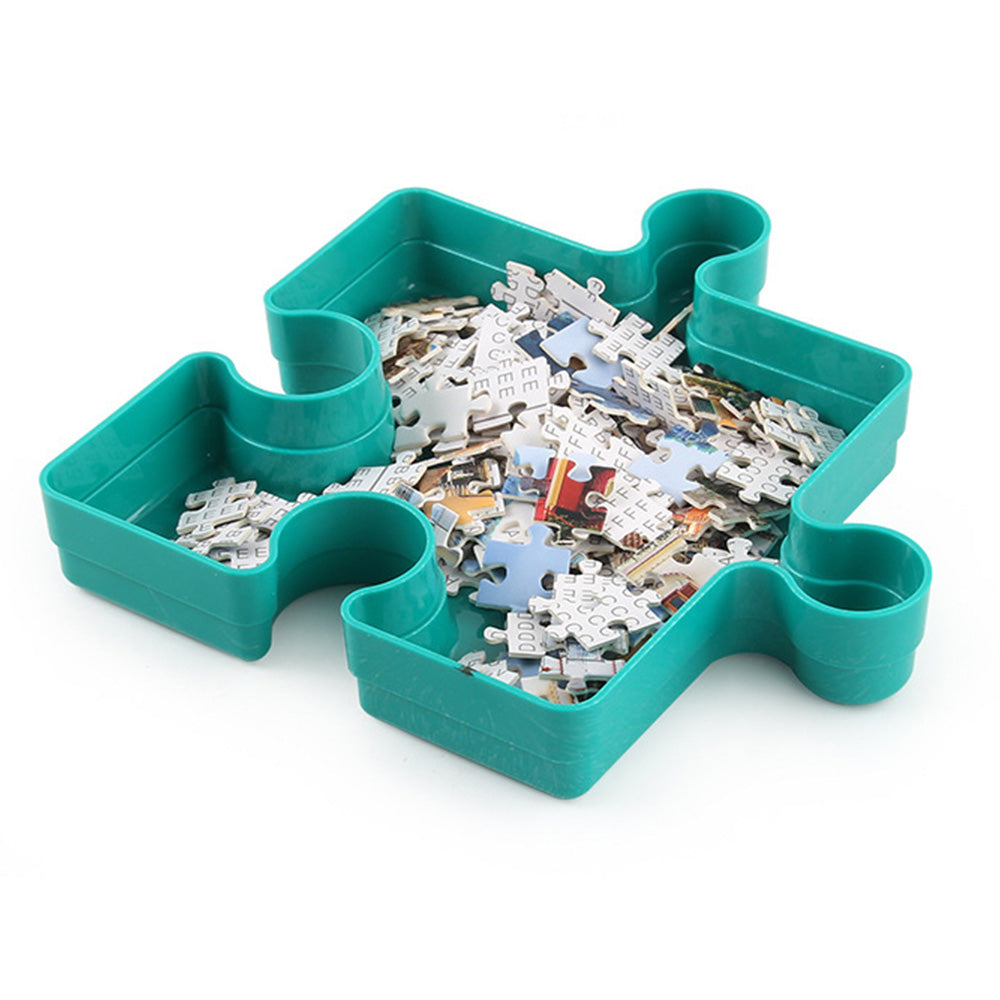 6 Layer Puzzle Storage Organizer Box Stackable Sorting Trays for 1000 Pieces