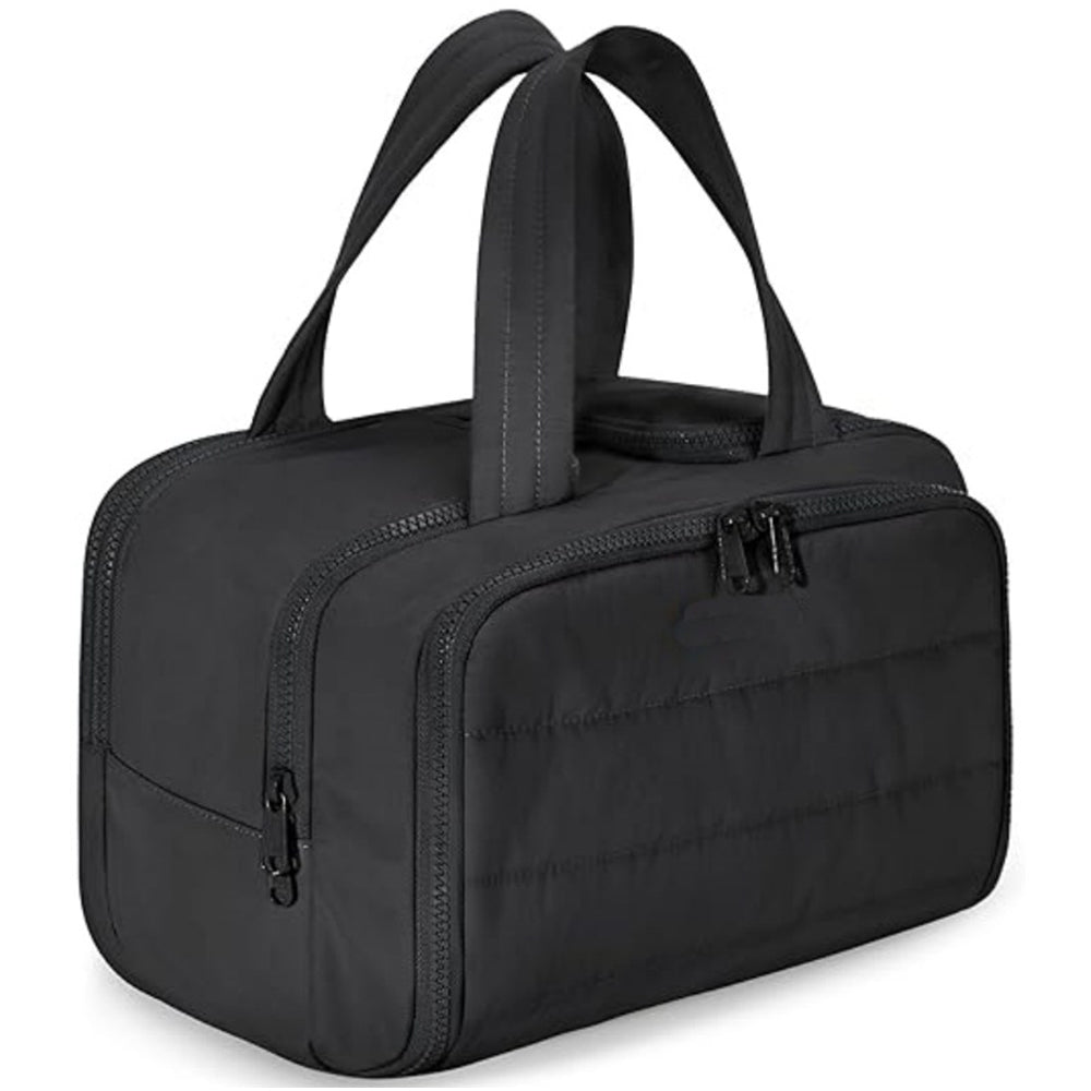 30x18.5x21CM Travel Toiletry Bag Wide-Open Makeup Storage Bag