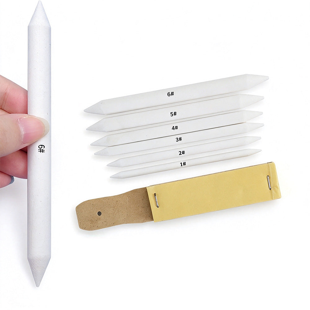 Paper Blending Stumps and Sandpaper Sketching Art Tool Set