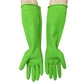 38cm Extra Long Rubber Gloves 3 Pack Heavy Duty Cleaning Gloves for Dishwashing