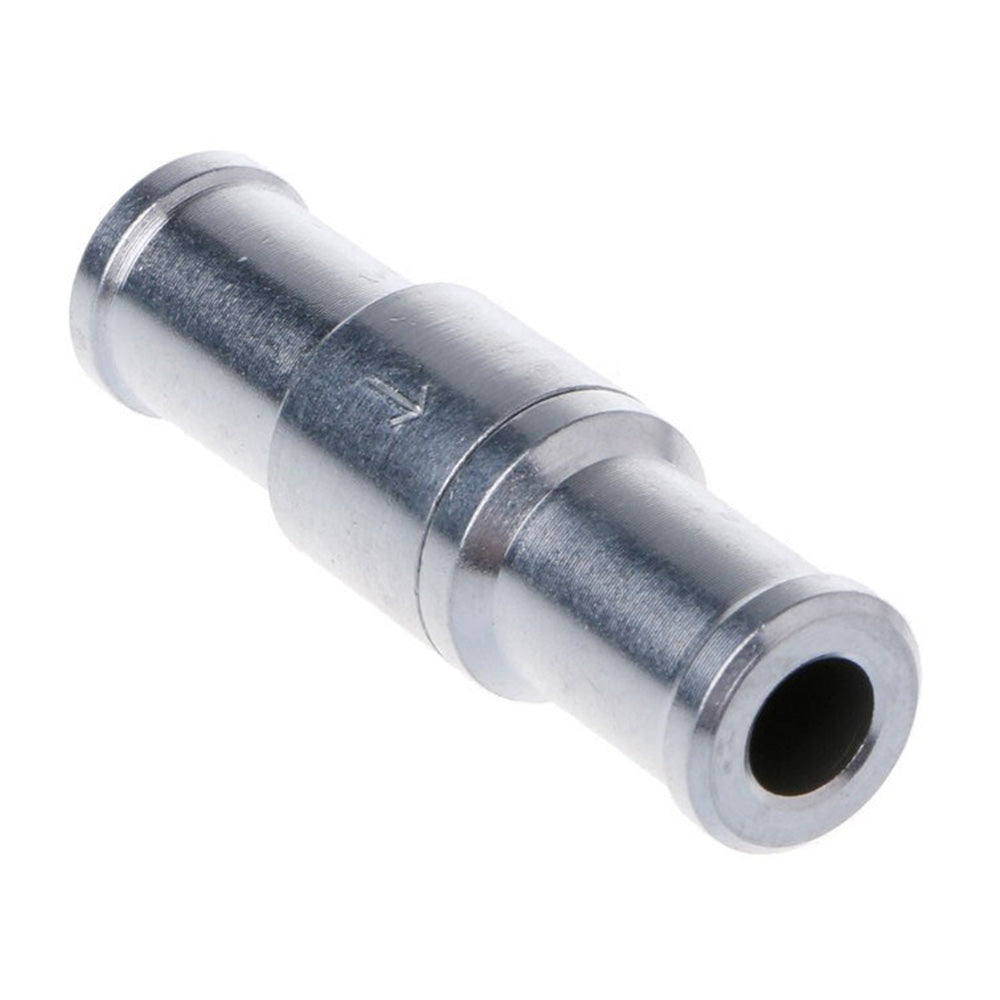 2 PCS One Way Non Return Check Valve Aluminum Alloy One Way Check Valve for Fuel Oil Water