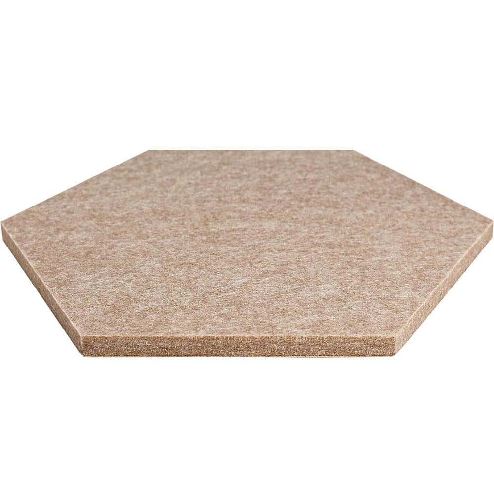 Hexagon Felt Bulletin Board Wall Panels Self Adhesive Pin Board