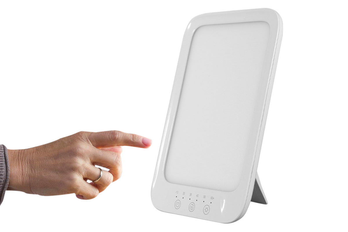 UV-Free Daylight Lamp with Adjustable Brightness for Boost Mood Sleep