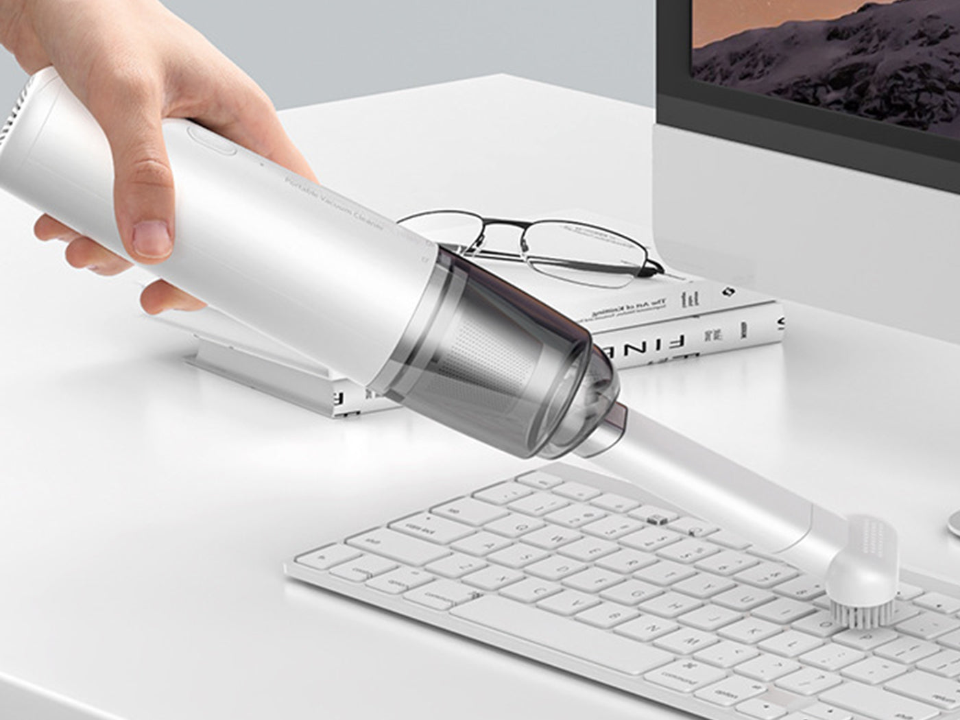 Cordless Vacuum Cleaner 4000Pa Cordless Handheld Car Vacuum Computer Keyboard Vacuum Cleaner