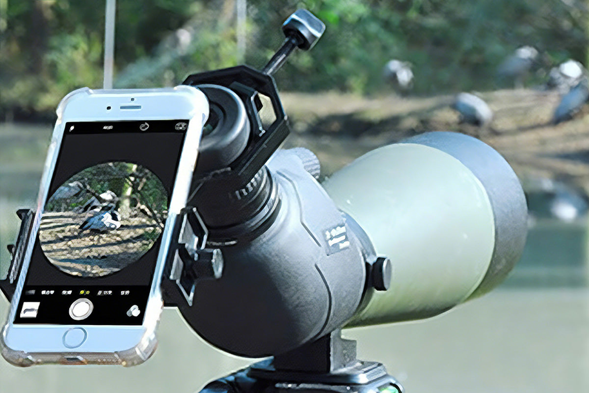 2Pcs Universal Cell Phone Adapter Mount Telescope Phone Mount For Binocular Monocular