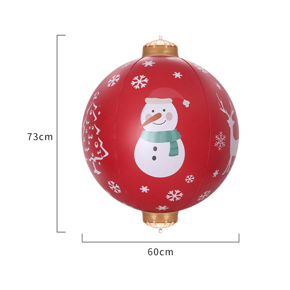 Large Christmas Inflatable Ball 60cm Decoration Giant Bauble