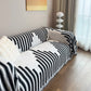 Reversible Double-Sided Minimalist Chenille Sofa Cover
