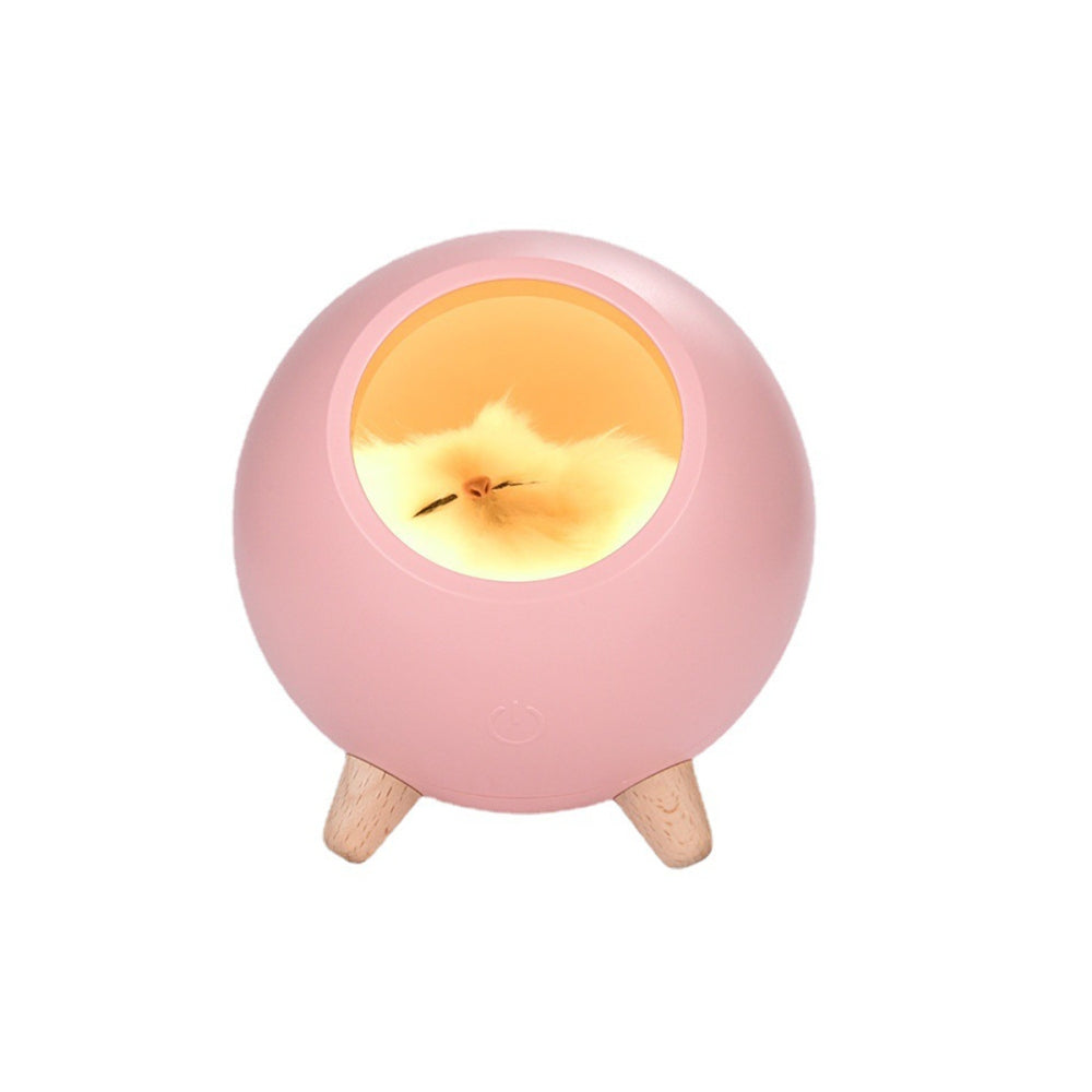 LED Cat Night Light for Bedroom Room Decoration Table Bedside Sleep Lamp