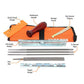 9Pcs Files Filing Tool with A Storage Chain Sharpener for Sharpen Saw File Set