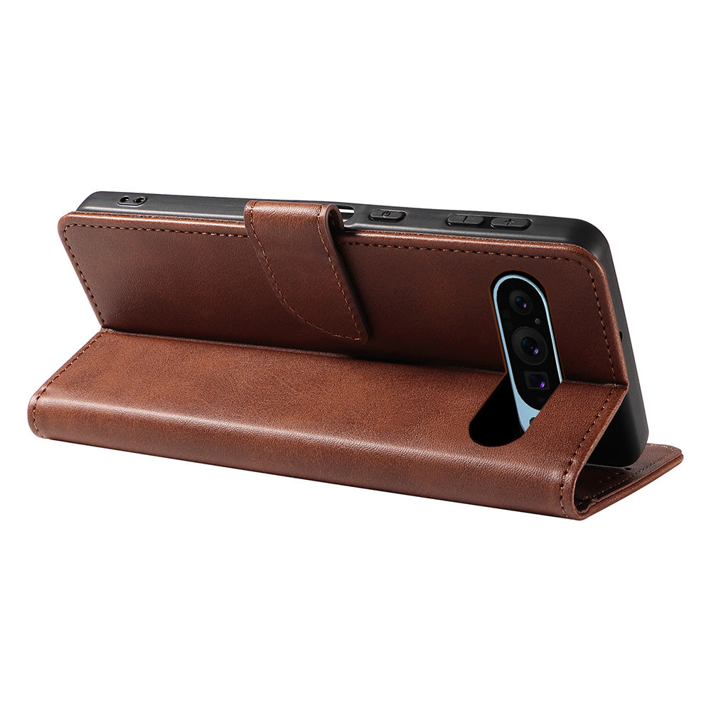Wallet Case for Pixel 10 and 10 Pro Holder Snap-Lock Flip Cover