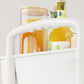 3 Tier Rolling Utility Cart with Removable Drawer for Kitchen Snack Craft