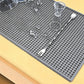 Bar Mat Non Slip Drying Mat for Countertops 45x30cm PVC Bar Service Mat for Home Bar