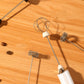 3 in 1 Milk Frother Electric Coffee Stirrers for Coffee Latte Oat Milk