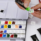 Empty Metal Palette Box Watercolour Travel Palettes