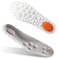 Pair of 4D Cloud-Soft Cushioning Insoles-Grey