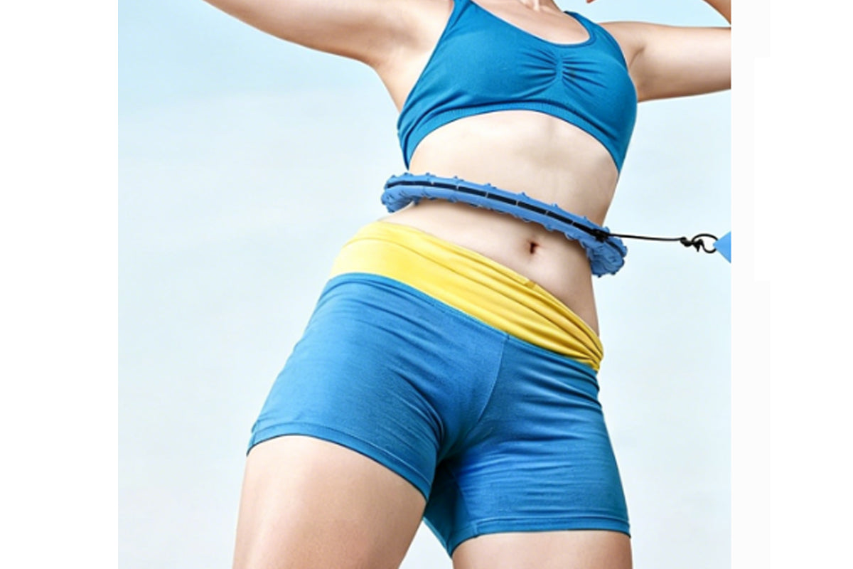32 Section Detachable Weighted Hula Hoop Adjustable 26 to 58 Inches