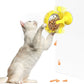 Interactive Pet Treats Dispenser Toy 360 Degrees Rotating Windmill Toy Slow Pet Feeder