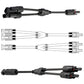 2Pcs Solar Y Connector for Cable Plug Inline Solar PV Panel