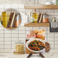 2Pcs Wooden Cookbook Display Stand