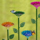 4PCS Bee Watering Station Metal Bee Water Feeder Colorful Bee Bath Bowl For Outdoor