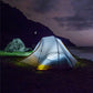 8Pcs Aluminum Alloy Tent Stakes Outdoor Camping Trip Tent Peg with Rope