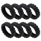 8Pcs Luggage Wheel Silicone Covers Suitcase Wheels Protector Protection Sleeve