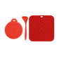 Silicone Dog Lick Mat with Spoon and Can Lid